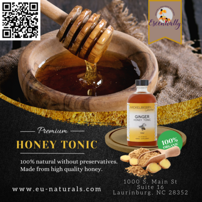 Mickleberry Gardens Ginger Honey Tonic, 4 FL oz (118 ml)