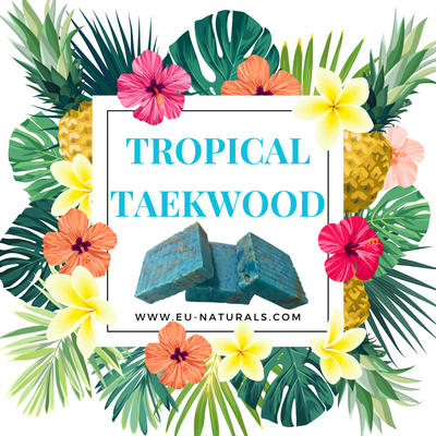 Escentially U Naturals Tropical Teakwood Handmade Soap, 4oz