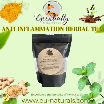 Anti-Inflammation Herbal Tea Loose Leaf, 3 oz