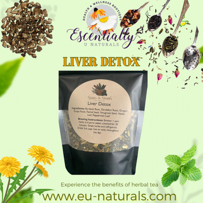 Liver Detox Herbal Tea Loose Leaf, 3 oz