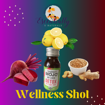 Teaonic MOJO My Liver Wellness Shots Beet +Ginger +Lemon, 2 oz (59ml)  Detox