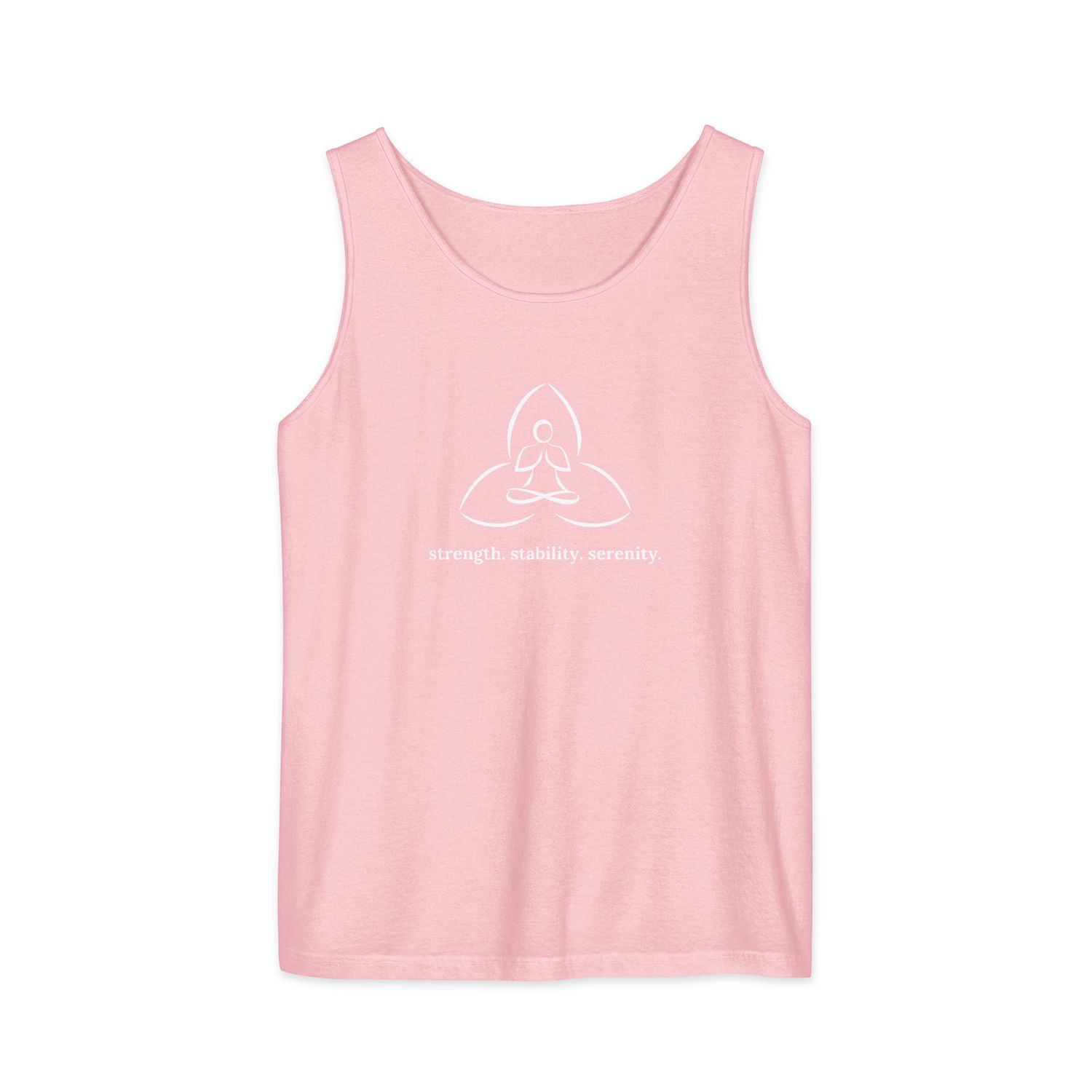 Unisex garment-dyed tank top