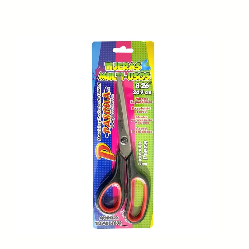 TIJERA PASCUA MULTIUSOS 8.2 PULG PZ