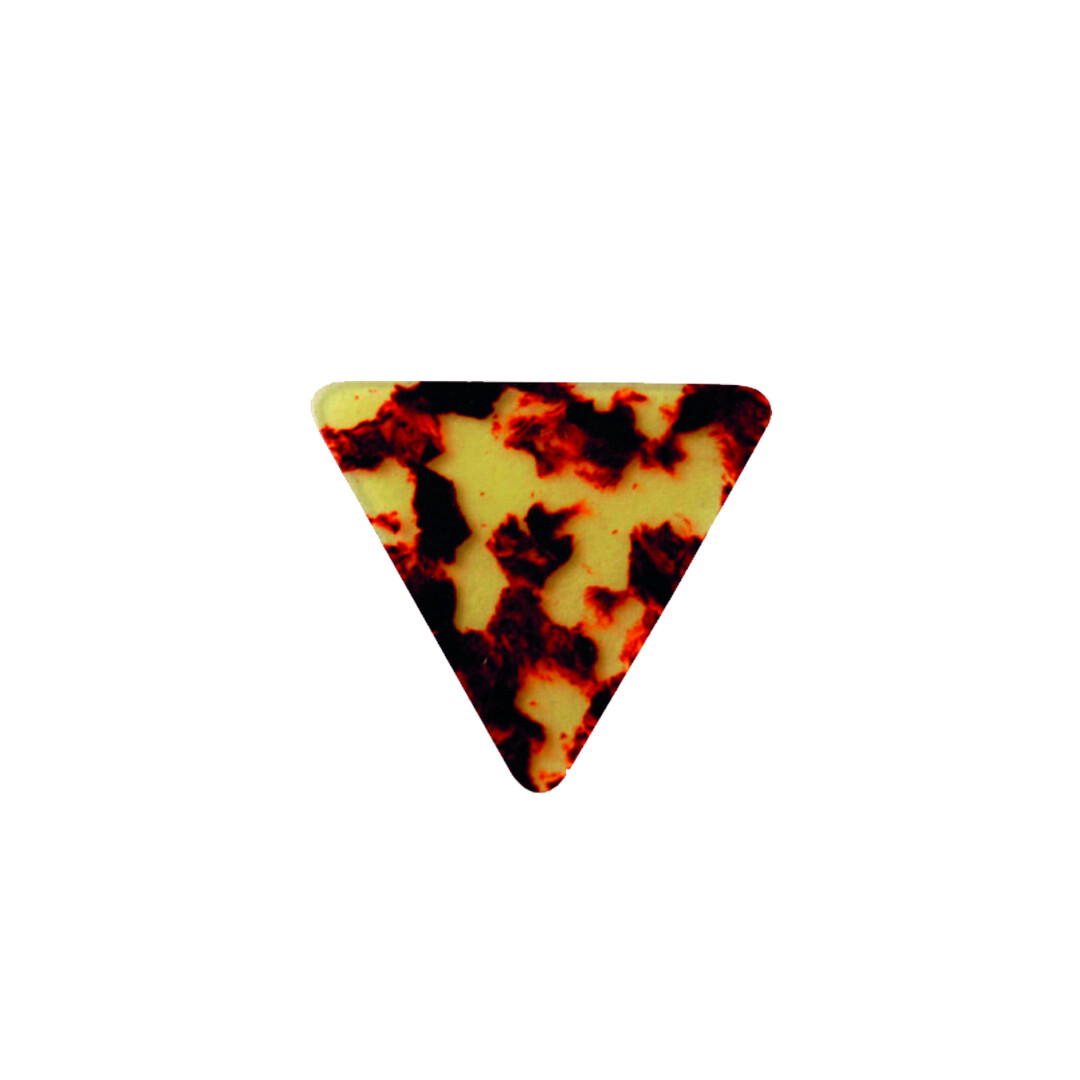 PUA 1050  F. TRIANGULAR CELULOIDE 40 MM PZ.