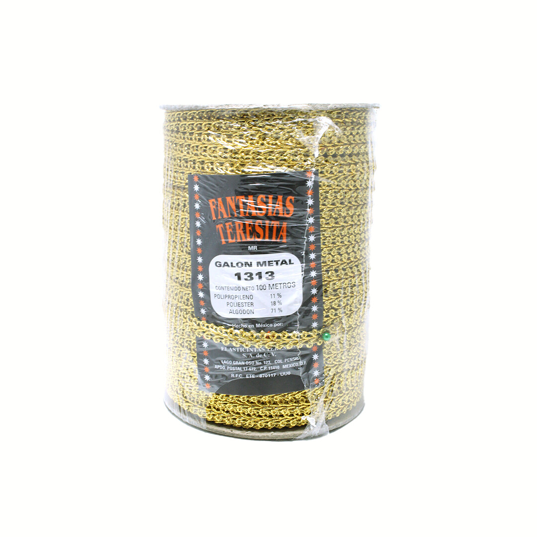 GALON METAL 1313 C/100 M