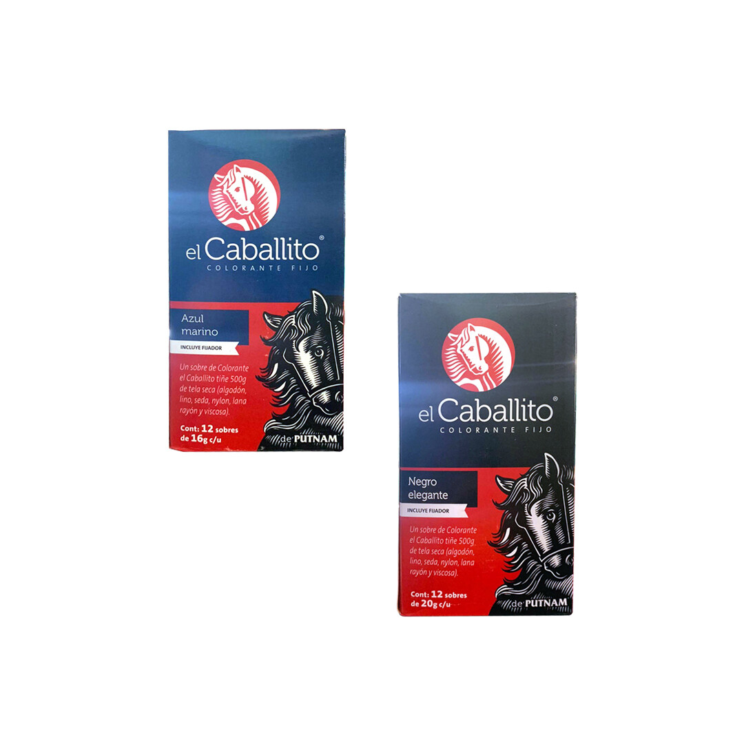 PINTURA CABALLITO P/JEANS CAJA C/12