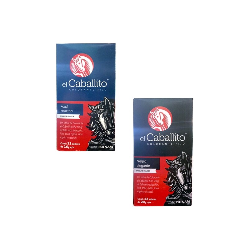 PINTURA CABALLITO P/JEANS CAJA C/12