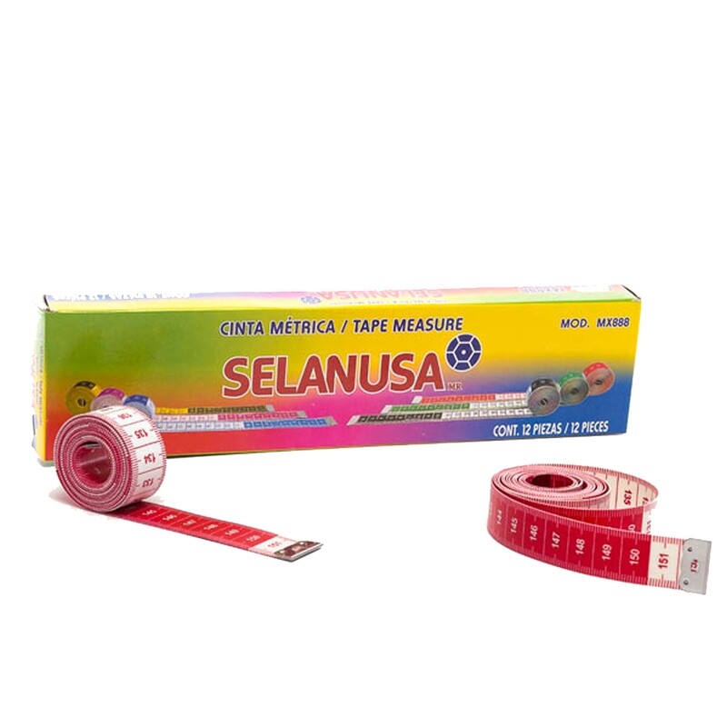 CINTA METRICA SELANUSA C/12 PZ
