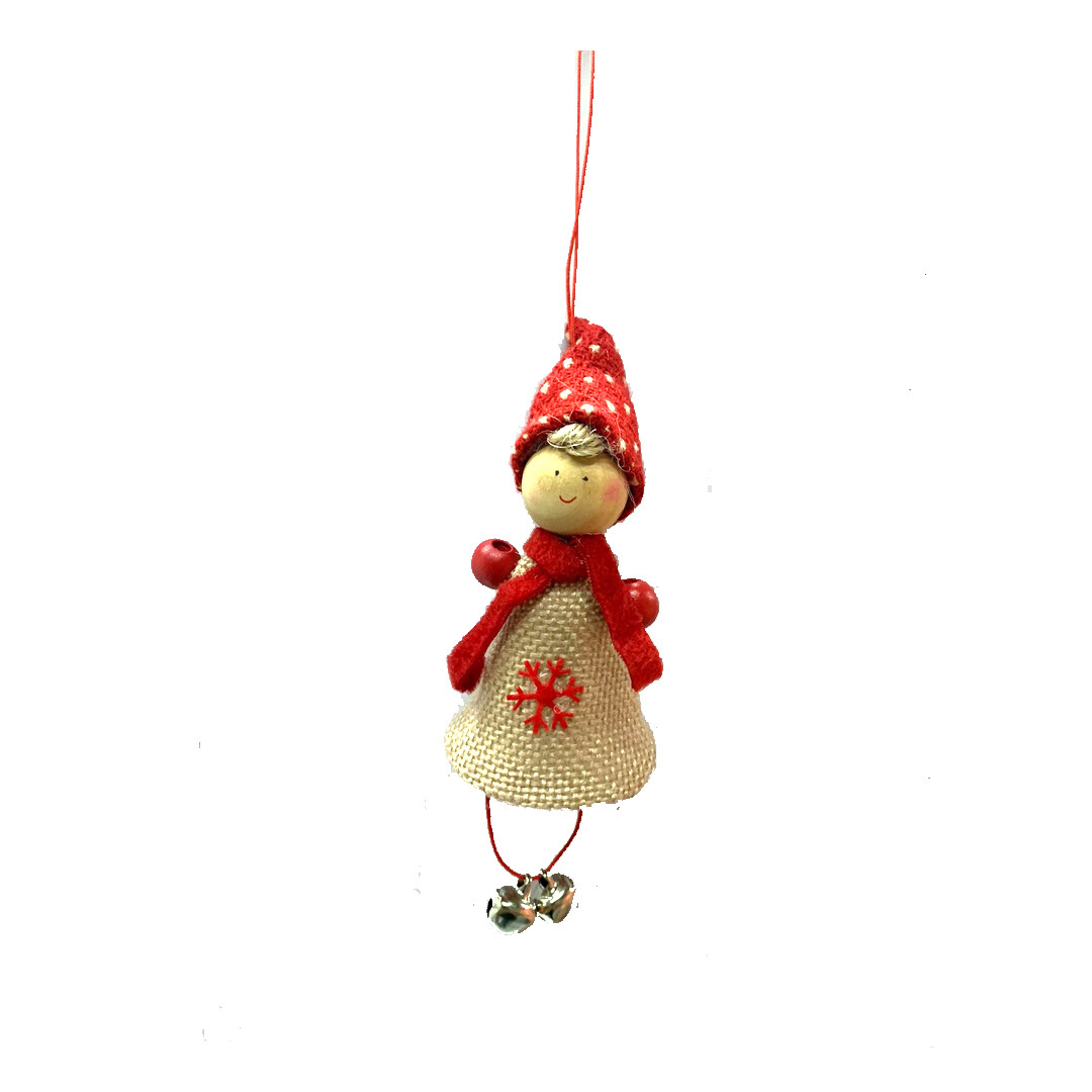 29742-37 MUÑECA CAMPANA YUTE PZ