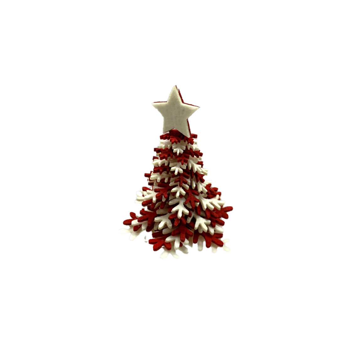 COL0099 COLGANTE ARBOL FIELTRO 10CM PZ