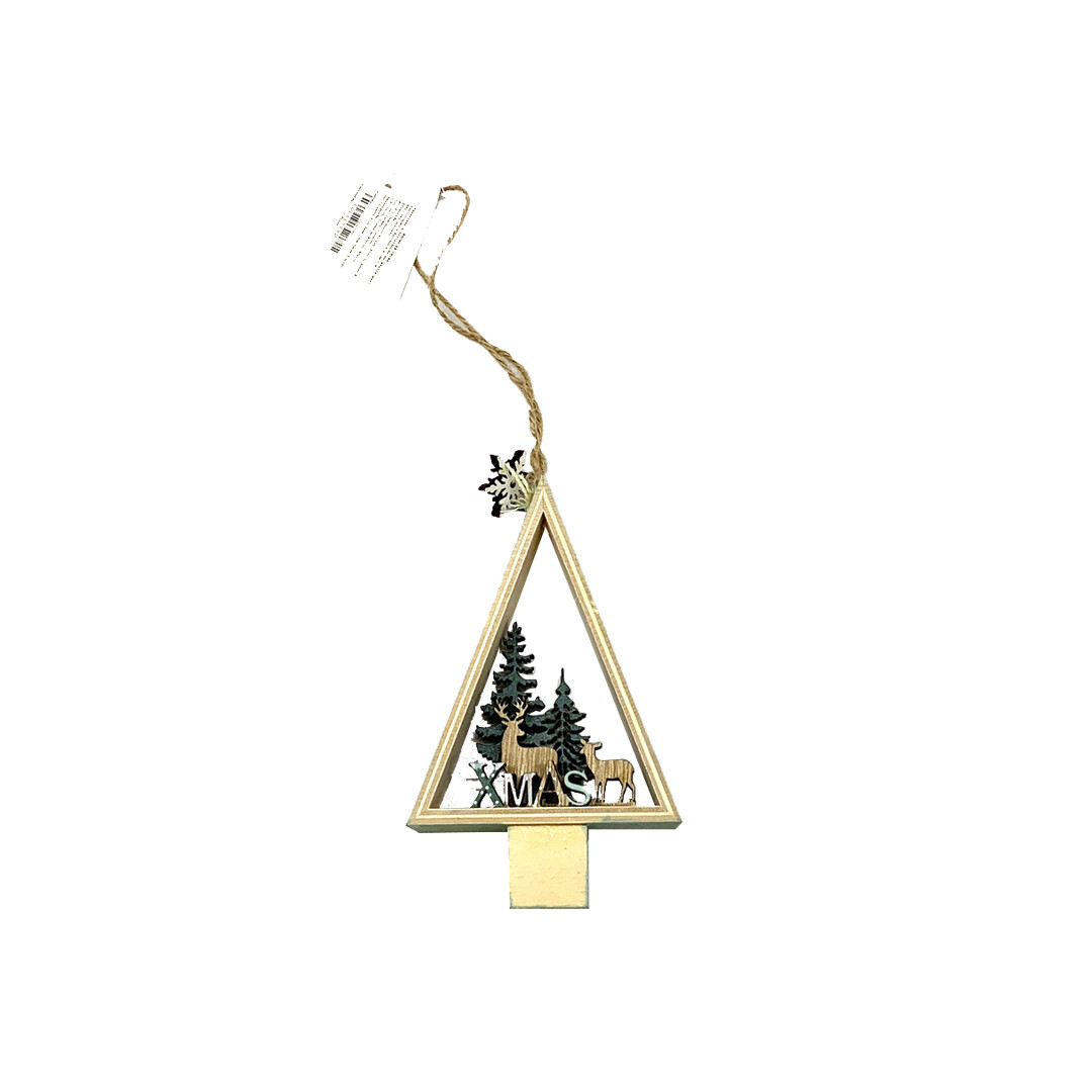 COL0170 SET COLGANTE PINO 14CM C/3 PZ