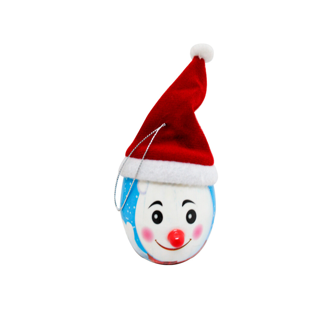 2809-7 ESFERA MUÑECO DE NIEVE PZ