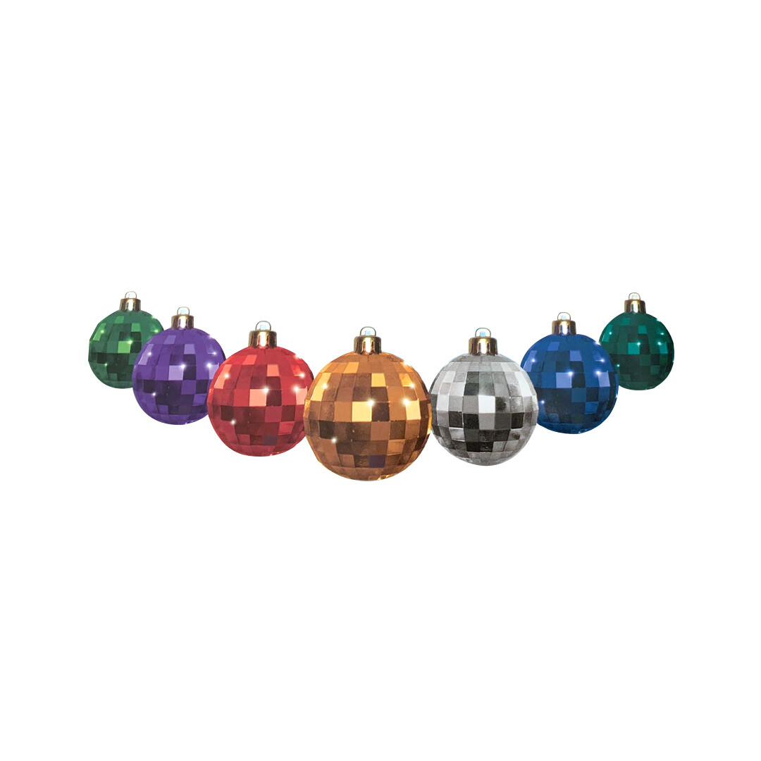 ESFERA PLASTIFERA FACETADA #6 C/6 PZ