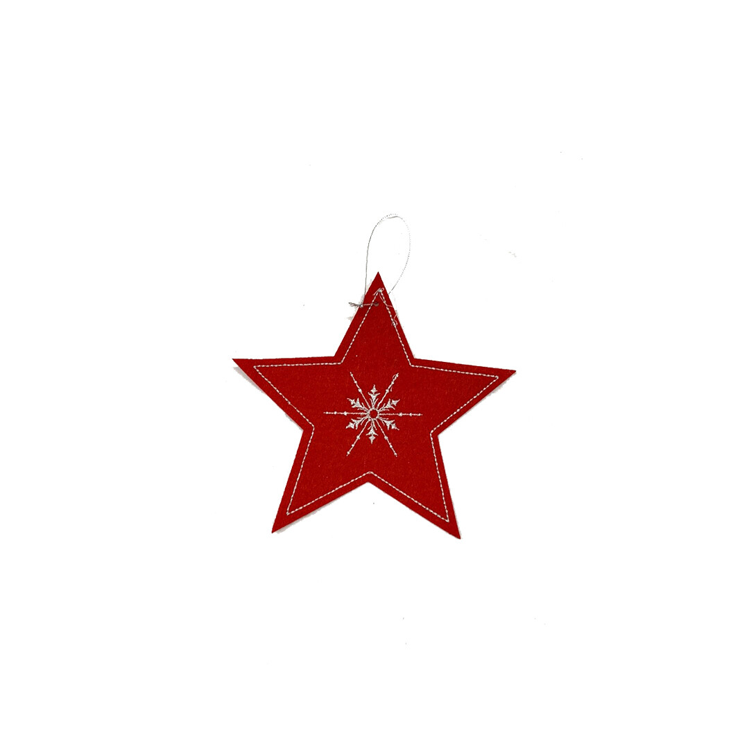 NV0701 COLGANTE ESTRELLA 20X20CM PAR