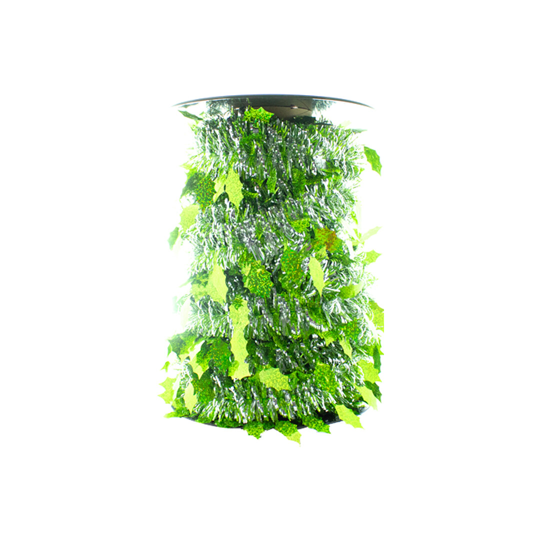 GUIRNALDA ESPIRAL MET. C/HOJA HOLO. N.10 C/20M