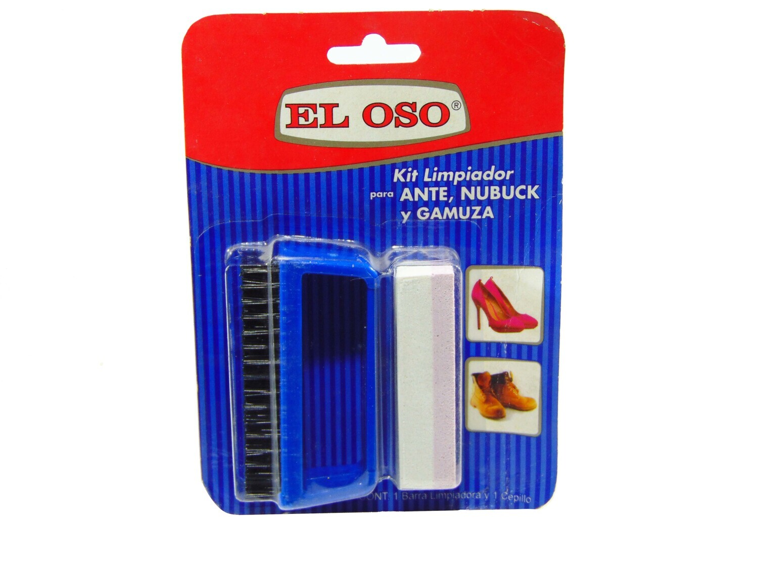 KIT LIMPIADOR ANTE Y GAMUZA