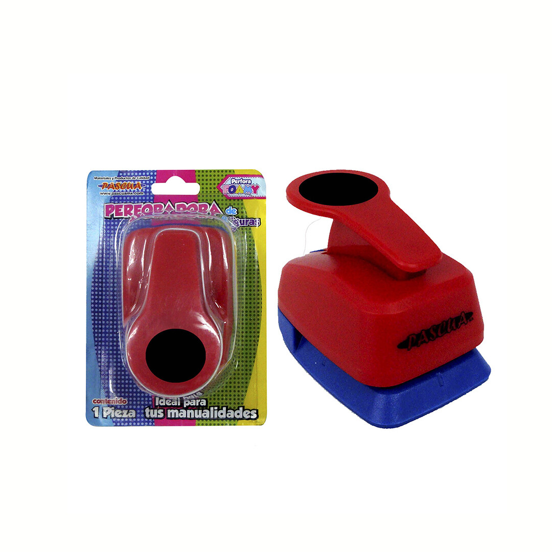 PERFORADORA PASCUA FIGURA P/FOAMY MED PZ