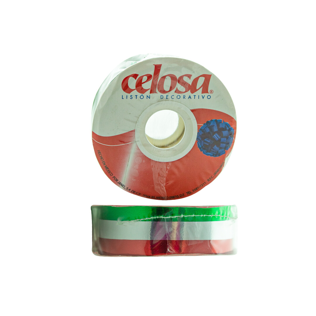 LISTON CELOSA METAL TRICOLOR N.5 RLL