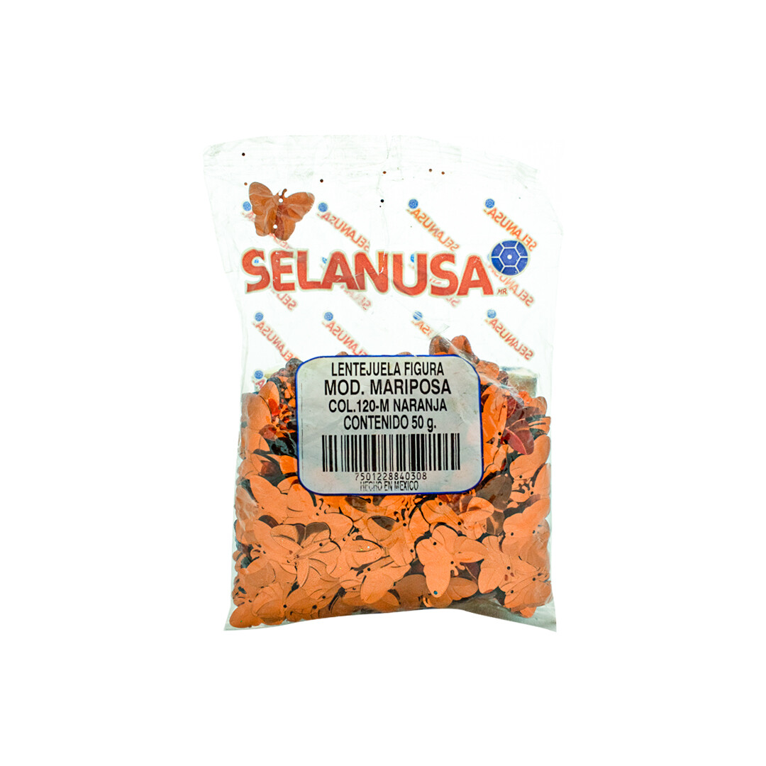 LENTEJUELA MARIPOSA C/50 GR