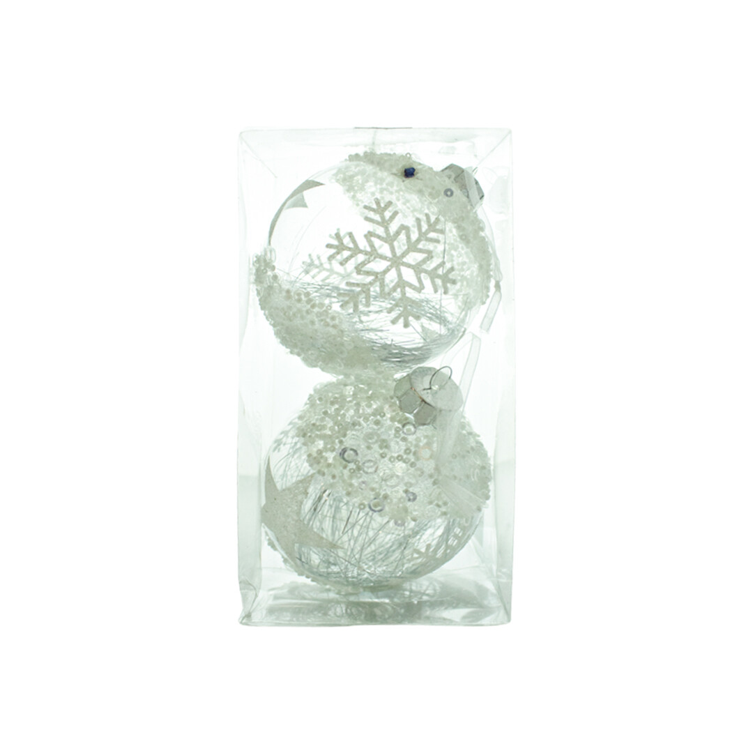 ESF0071 ESFERA CUENTAS COPOS 10CM C/2 PZ