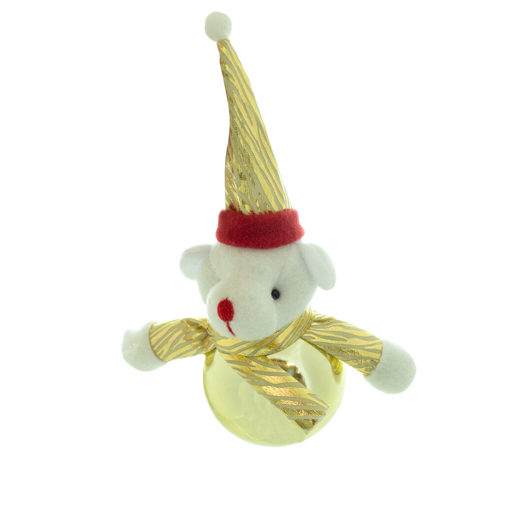 COL0883 COLGANTE ESFERA OSO 13CM PZ