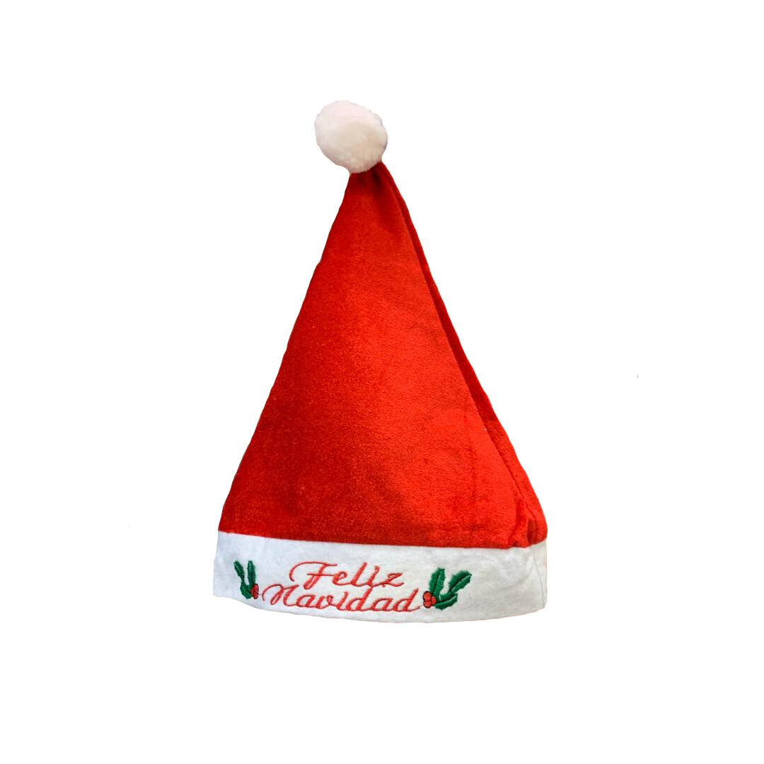 GORRO FELIZ NAVIDAD C/6 PZ