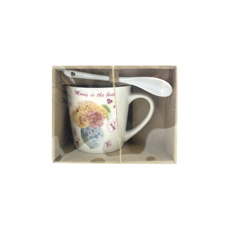 512 TAZA CERAMICA C/CUCHARA PZ