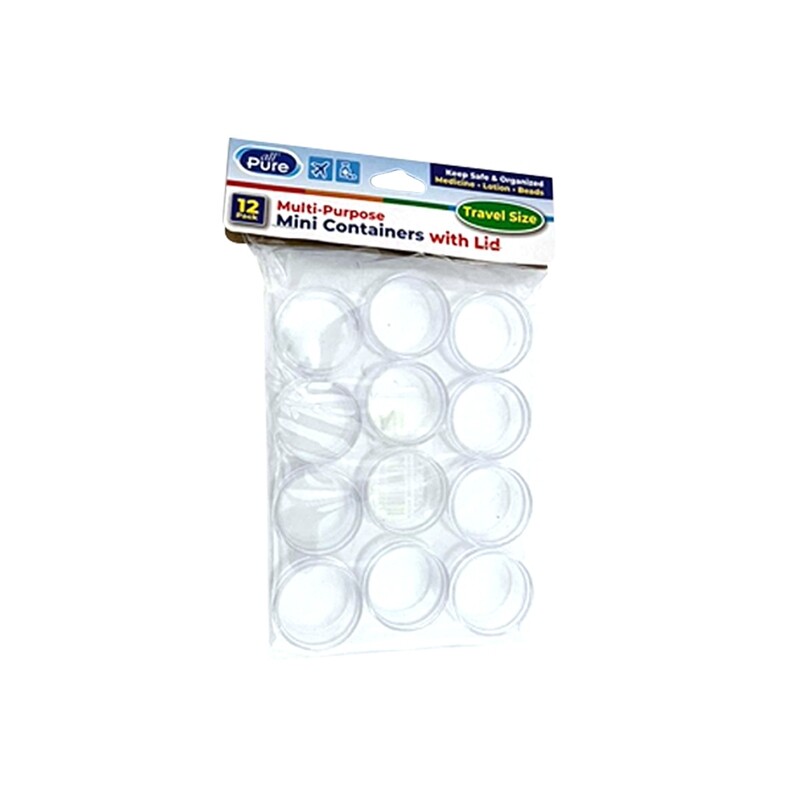 60981 CONTENEDOR MULTIUSOS C/12 PZ