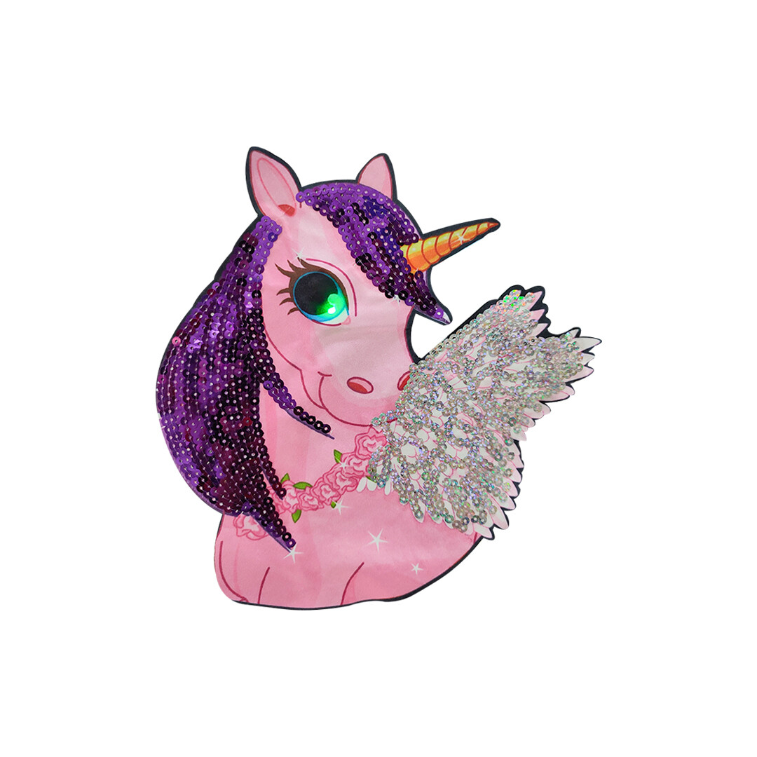 AP882 APLICACIÓN P/COSER UNICORNIO C/LENT. PZ
