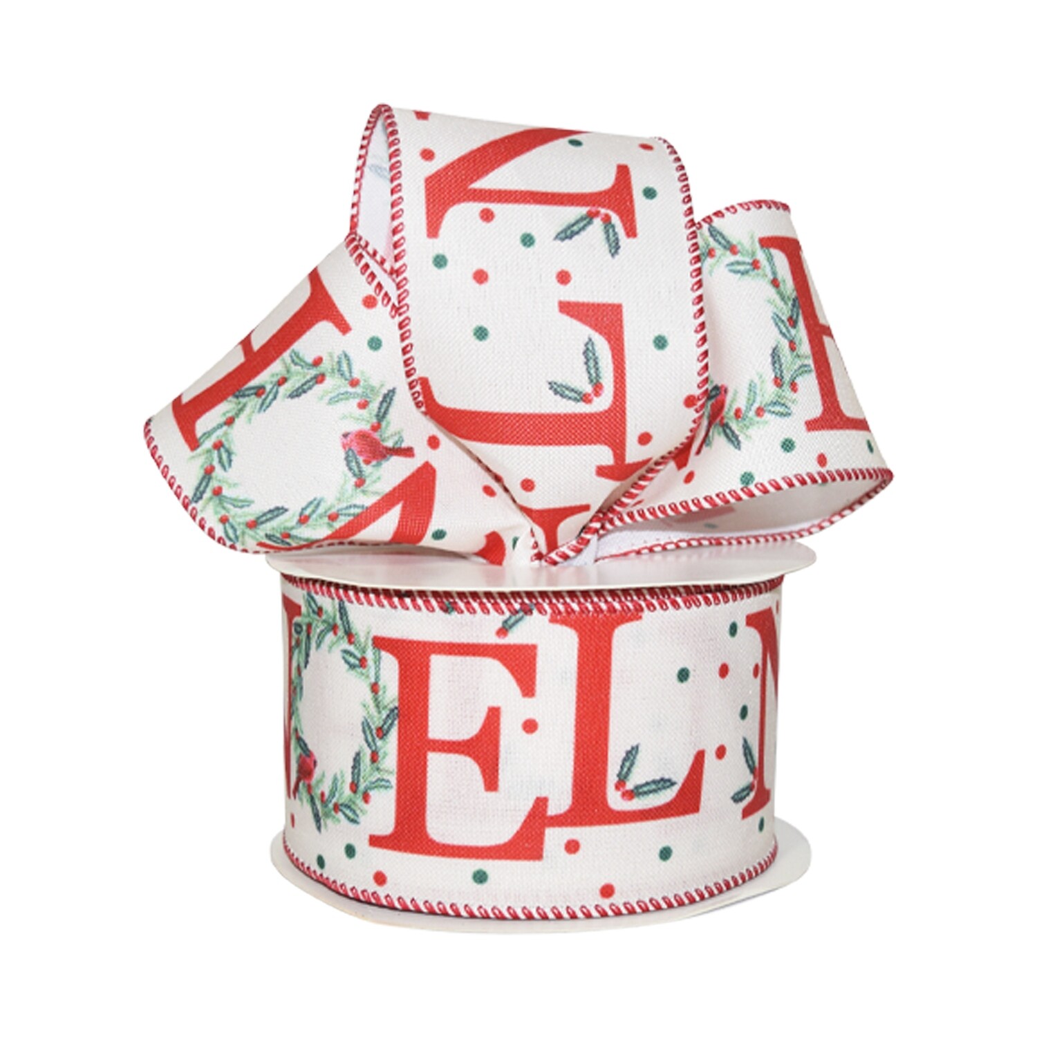LISTON NAVIDEÑO LISTONADOS DL2205 63MM C/9.1 MT