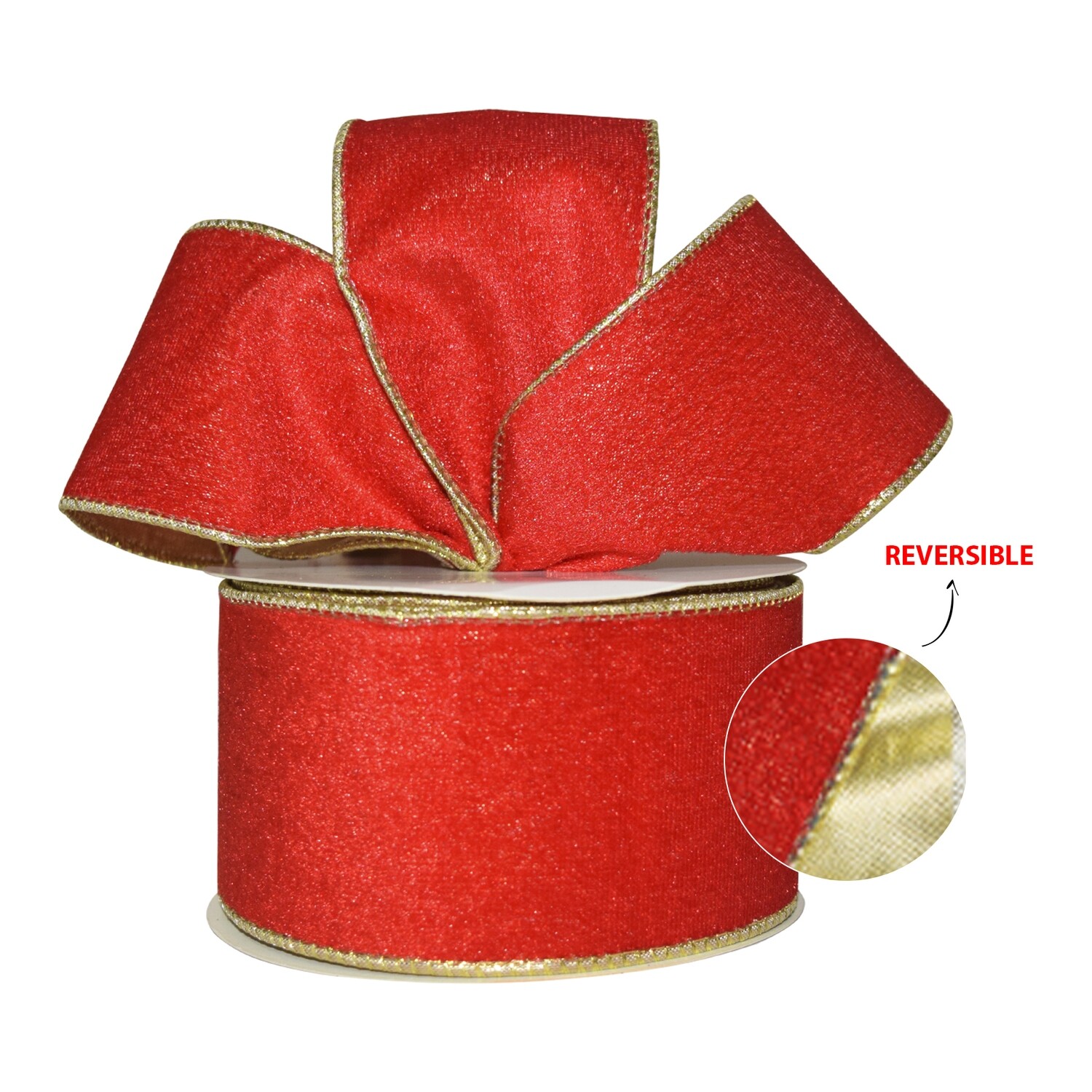 LISTON NAVIDEÑO LISTONADOS DL2211 63MM C/9.1 MT