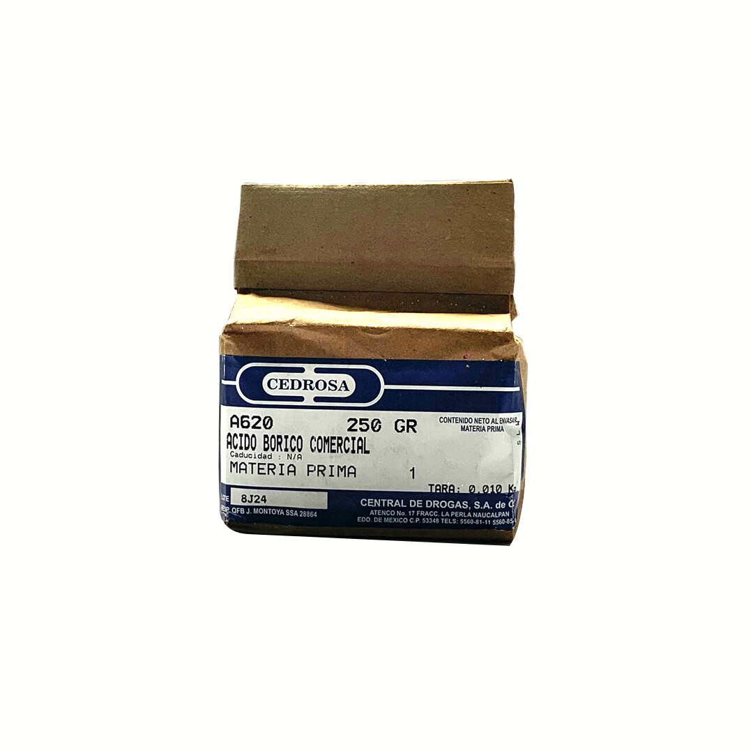 ACIDO BORICO 250 GR. PZ.