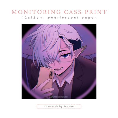 IN STOCK - Monitoring Cass Print