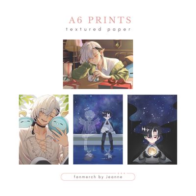 IN STOCK - A6 Prints
