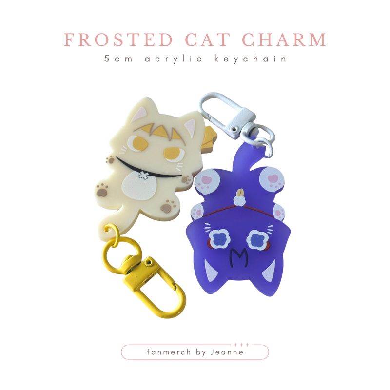 Frosted Cat Charm