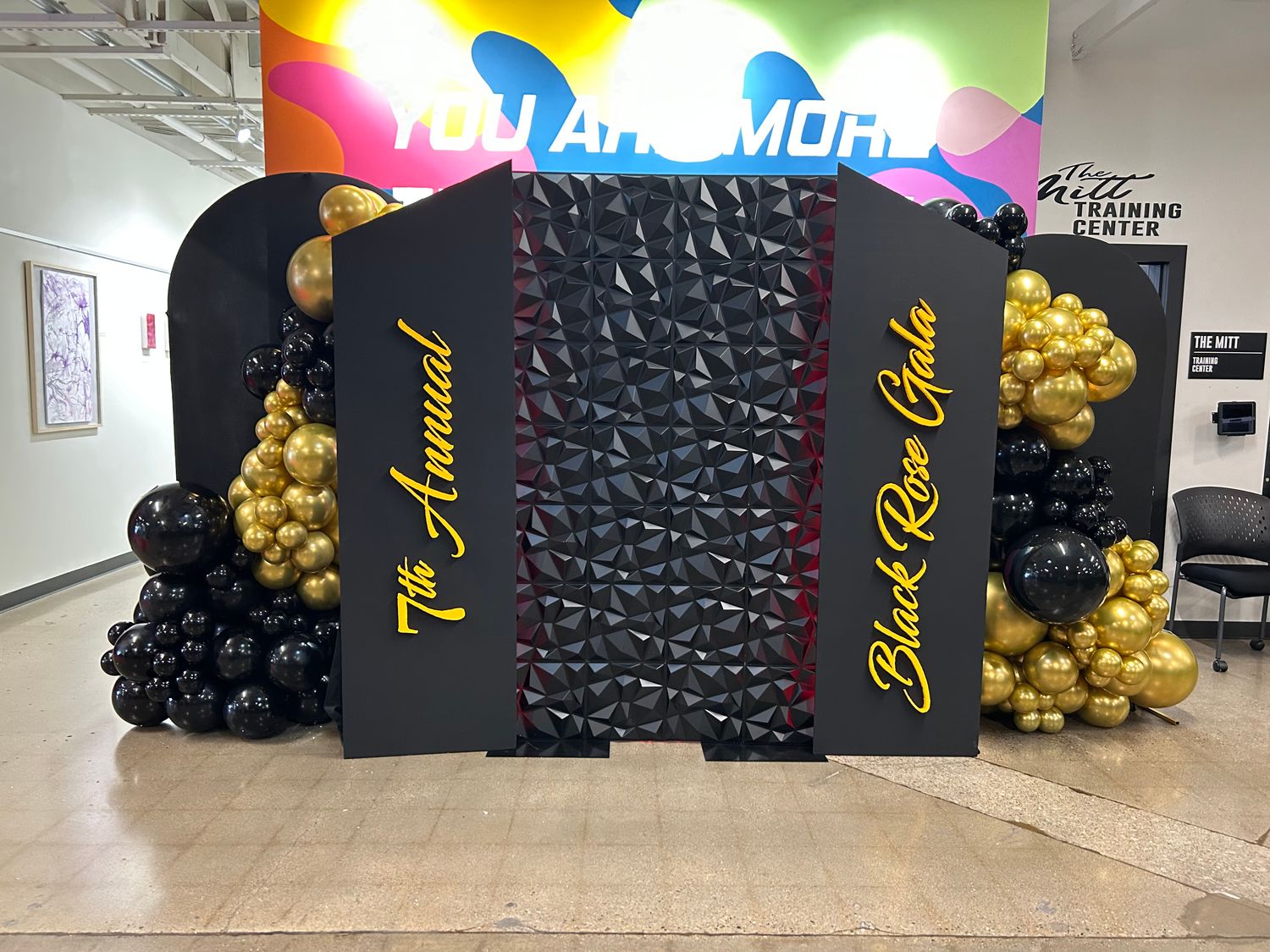 Premium Custom Backdrop w/Organic Balloons
