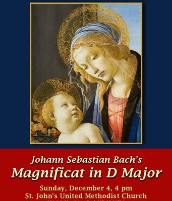 Digital recording of Bach's Magnificat - December 4th, 2022