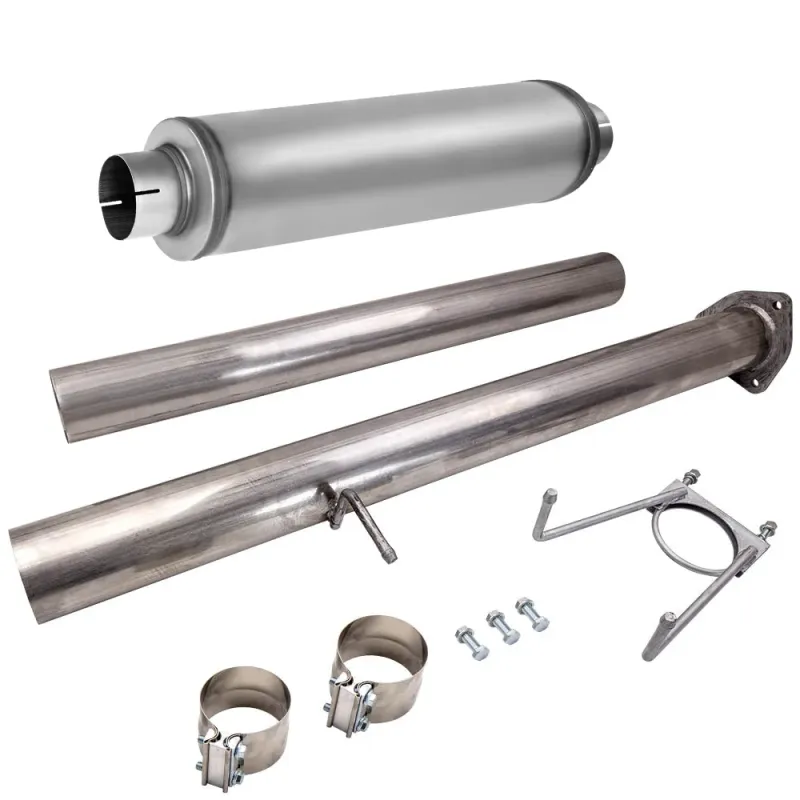 4&quot; Delete Pipe 2013-2018 Dodge Ram w/ Muffler