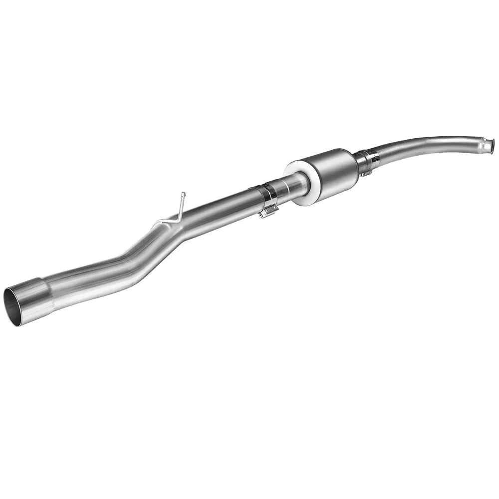 For Chevy Silverado GMC 2011-2016 6.6L LML Duramax Diesel 4&quot; Replacement Exhaust CAT/DPF  s Pipe   4&#39;&#39; 2011-2015 DPF PIPE w/Muffler