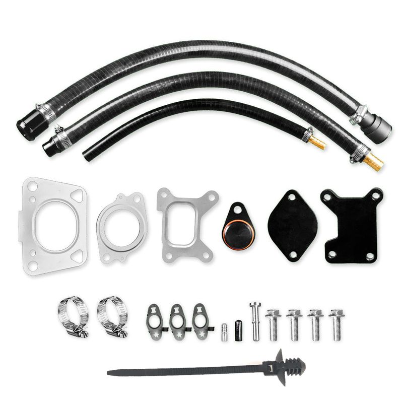 2020-2023 L5P DURAMAX EGR Delete kit with 3.5&quot; Downpipe