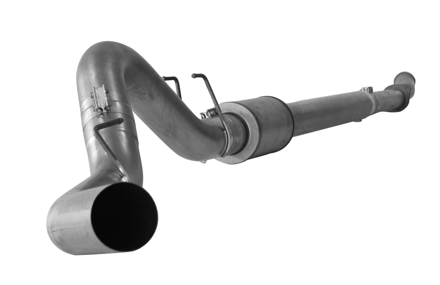 Downpipe Back Exhaust  | 2011-2022 Ford F-250, F-350, &amp; F-450 6.7L Powerstroke  - -  11-22 5&#39;&#39; BACK PIPE W/ MUFFLER