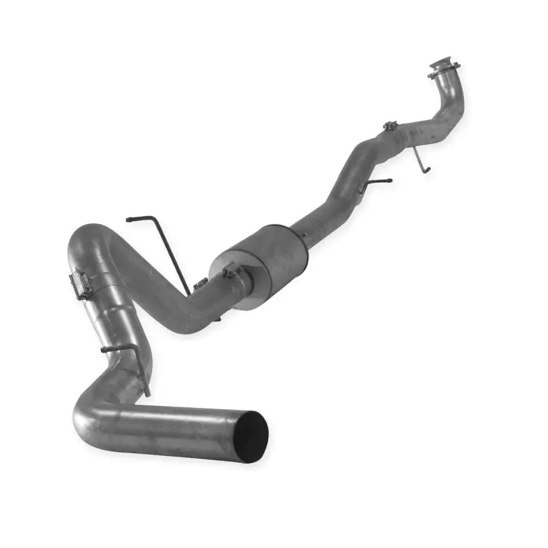 DOWNPIPE BACK SINGLE | PICK UP-2017-2023 GM 2500/3500 6.6L DURAMAX L5P,    5 Inches w/ Muffler