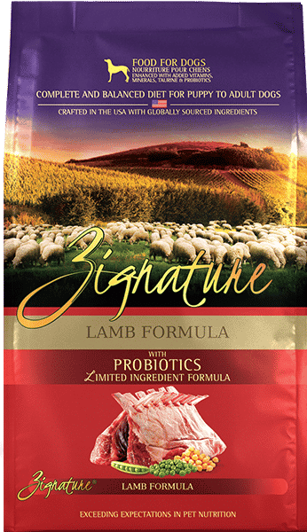 Zignature 12.5# Lamb DogFood