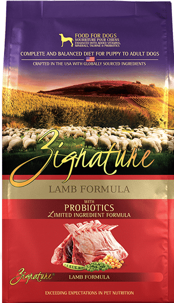 Zignature 25# Lamb DogFood