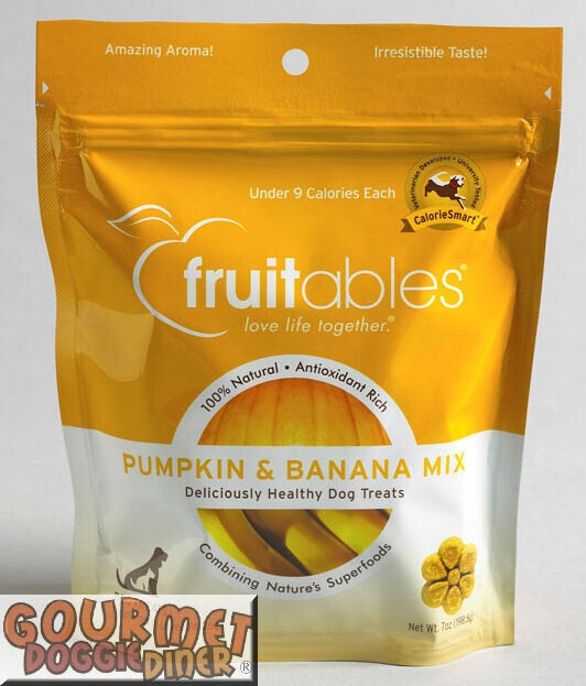 Fruitables 7oz Pumpkin/Banana Dog Treat