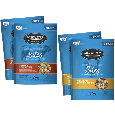 Puppy Training Bundle - 2 Beef + 2 Chicken Puppy Training Bundle - 2 Beef + 2 Chicken