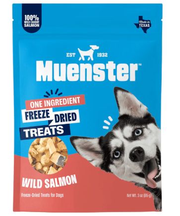 Wild Salmon One Ingredient Freeze-Dried Dog Treats Wild Salmon One Ingredient Freeze-Dried Dog Treats