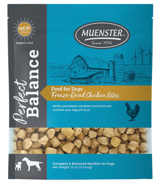 Perfect Balance Freeze-Dried Chicken Bites Complete & Balanced Dog Food, Treat and Topper Perfect Balance Freeze-Dried Chicken Bites Complete & Balanced Dog Food, Treat and Topper