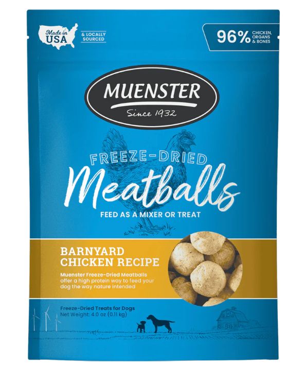 Chicken Meatballs Freeze-Dried Dog Treats