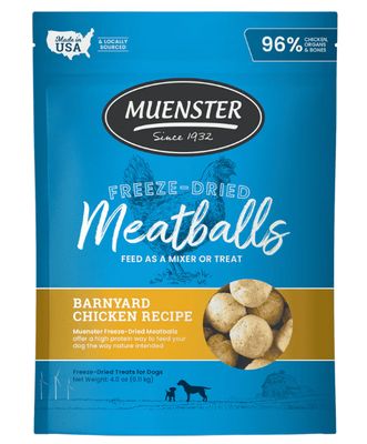 Chicken Meatballs Freeze-Dried Dog Treats
